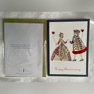 Happy Anniversary card-NWT-King and Queen handmade *pick 5 for $25 deal